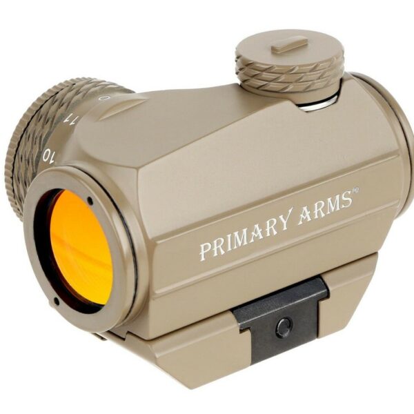 Primary Arms SLx Advanced Rotary Knob Microdot Red Dot Sight + Lower 13rd Mount and Low Mount