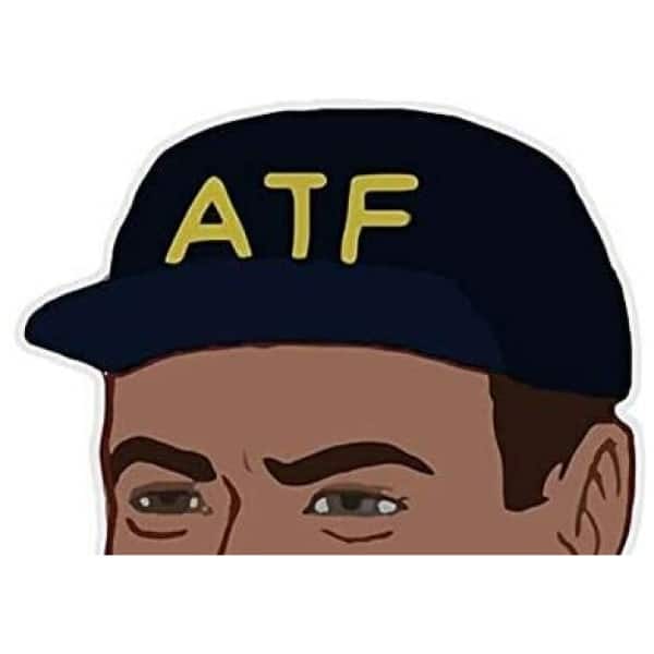 ATF Guy Sticker - Sneaky Sneak