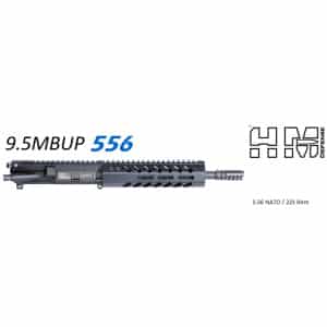 HM Defense Complete 5.56 PDW 9.5″ Upper, Carbine Gas