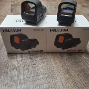 [OPEN BOX RETURN] Holosun HS510C HUD Solar Powered Circle Dot Sight [RED or GREEN Reticle]