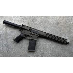 BLEM – L&S Aero Precision ODG Cerakote 10.5″ 5.56 Complete AR Pistol Complete.