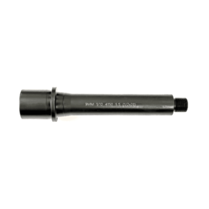 Lead & Steel 5.5" AR-9 9mm Barrel - 1/2 x 28mm, Nitride Coated